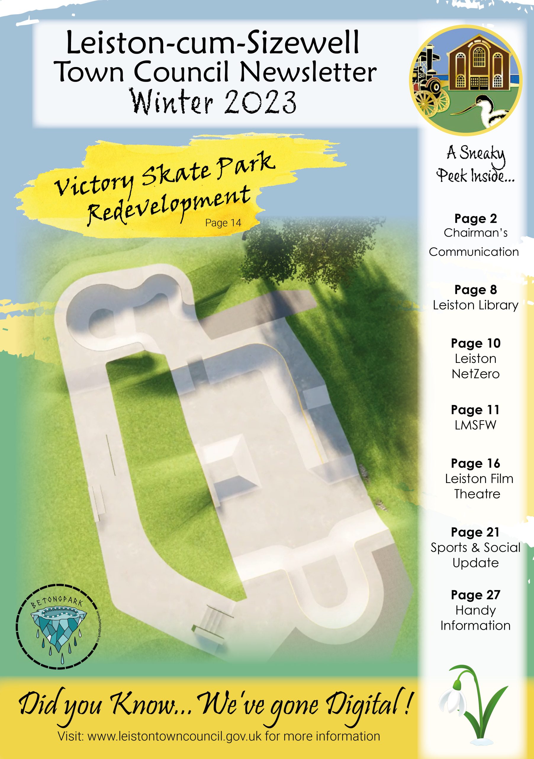 LTC Newsletter - Winter 2023 - Front Cover